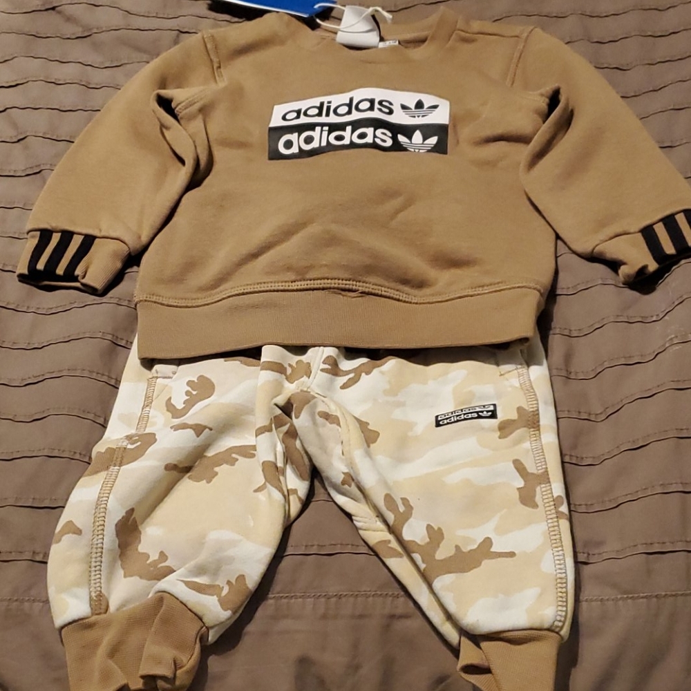 💥💥Baby👶 Camo Crew Set
